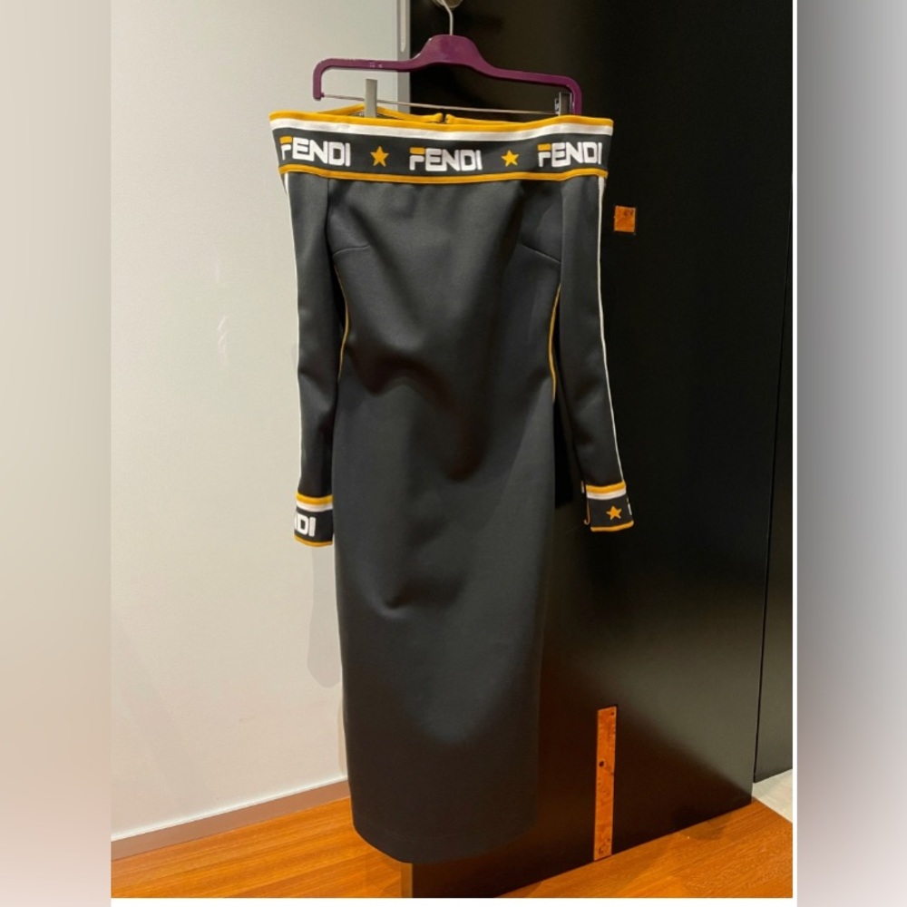 Fendi logo dress